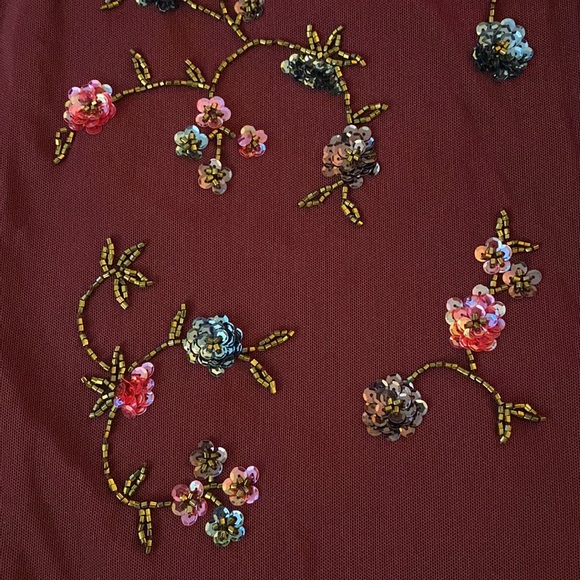 AFTER 5 ONE SHOULDER TOP WITH PANTS TO MATCH. - Picture 7 of 9